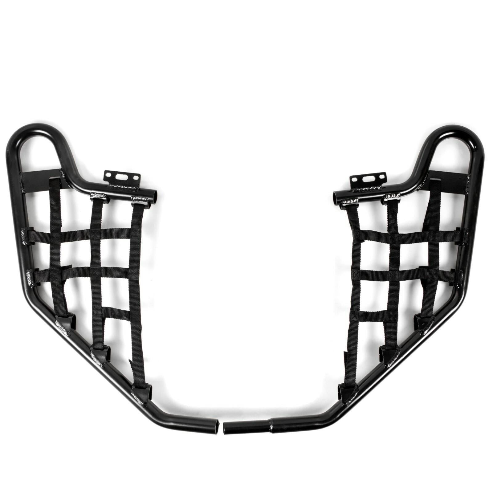 Black Nerf Bars w/Nets Pair Set For Honda TRX 700XX 2008-2009 Aluminium