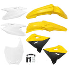 For Suzuki RM125 RM250 01-08 Restyled Complete Plastics Kit Fairing BodyWork Set