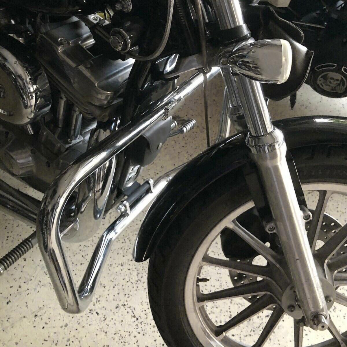 Chrome Engine Highway Guard Crash Bar For Harley Sportster XL 883 1200 84-03