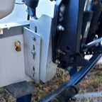 Aluminum 8'' Setback Adjustable Outboard Boat Jack Plate For #JPL4800 Jack Plate