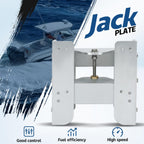 Aluminum 8'' Setback Adjustable Outboard Boat Jack Plate For #JPL4800 Jack Plate