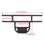 Front Bumper Brush Guard Black For DS Models Club Car Golf Cart 1981-UP