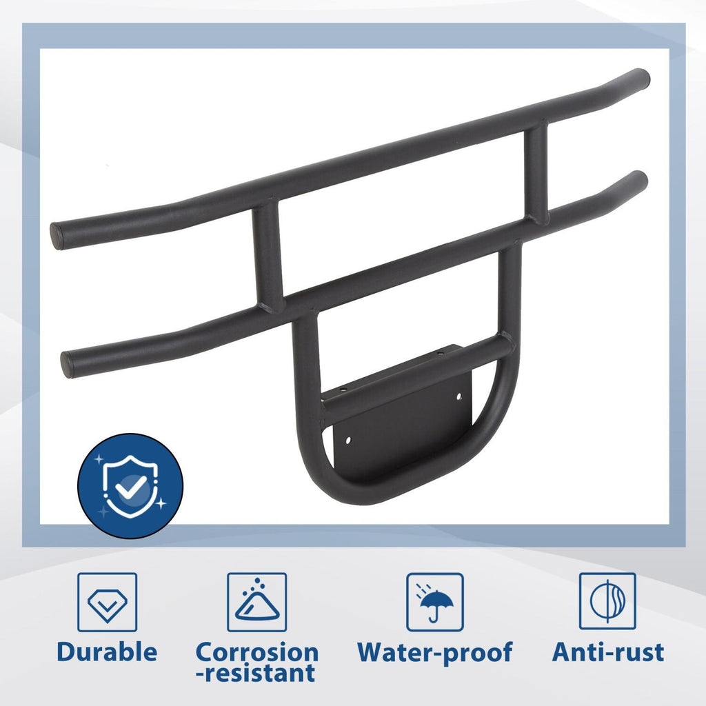 Front Bumper Brush Guard Black For DS Models Club Car Golf Cart 1981-UP