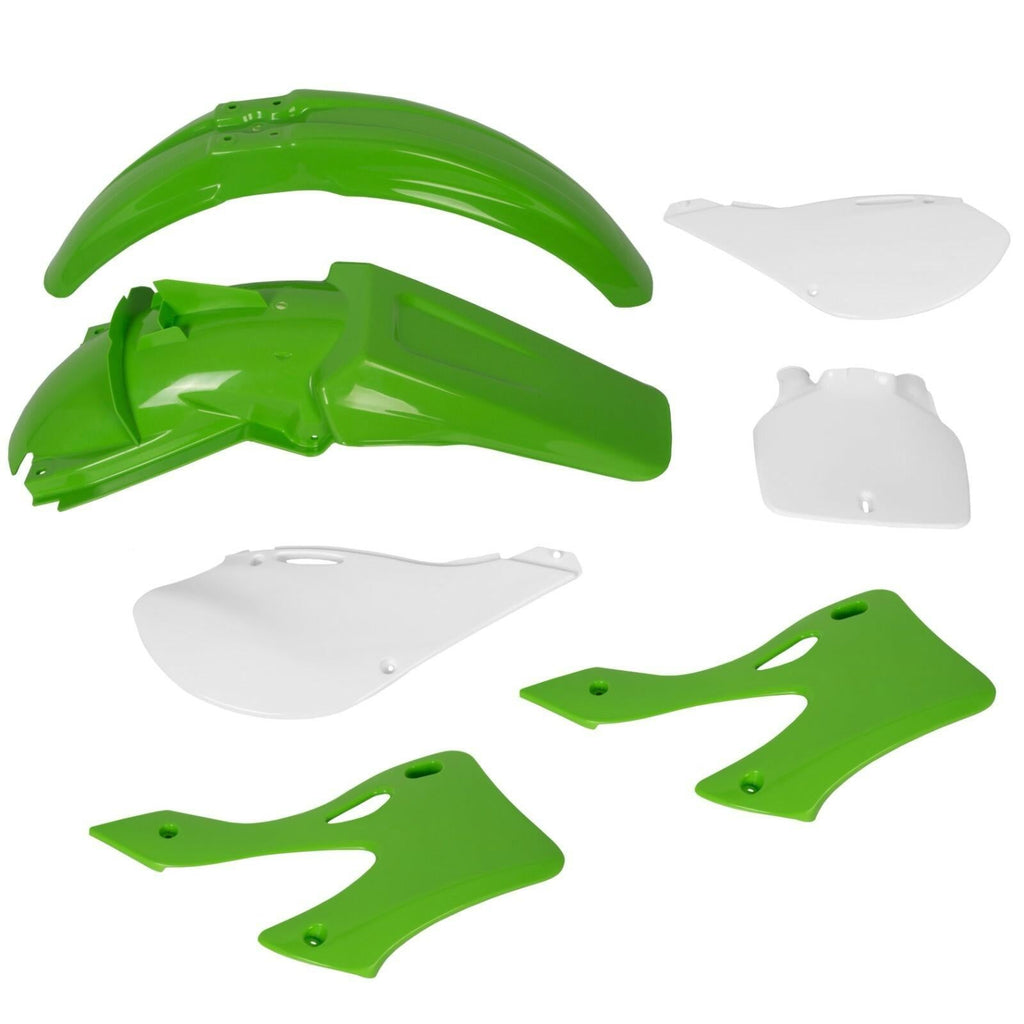 Restyle Plastic Kit Fairing Bodywork For Kawasaki KX125 KX250 2-Stroke 1999-2002