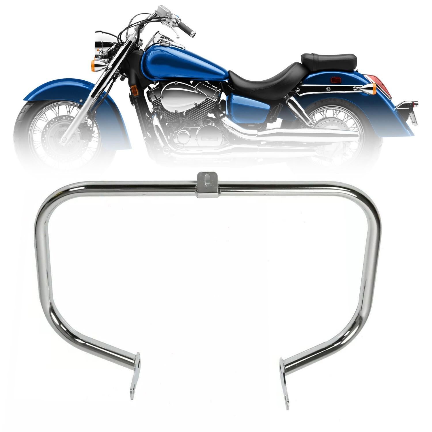 1 1/4" Chrome Engine Crash Highway Bar For Honda Shadow Aero Spirit VT750 04-24