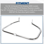 1 1/4" Chrome Engine Crash Highway Bar For Honda Shadow Aero Spirit VT750 04-24