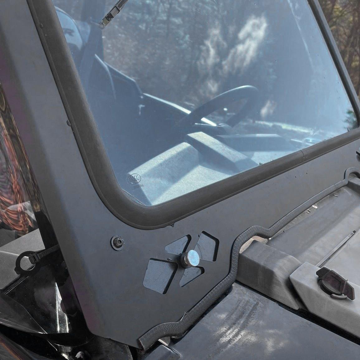 Full Glass Windshield W/ Wiper For Polaris RZR 900 Trail S 1000, XP - UV protect