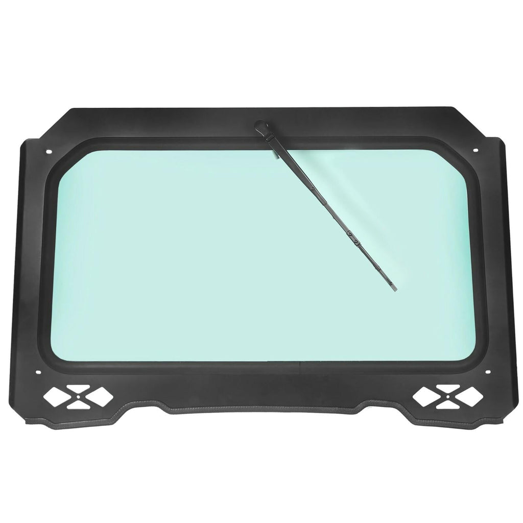 Full Glass Windshield W/ Wiper For Polaris RZR 900 Trail S 1000, XP - UV protect