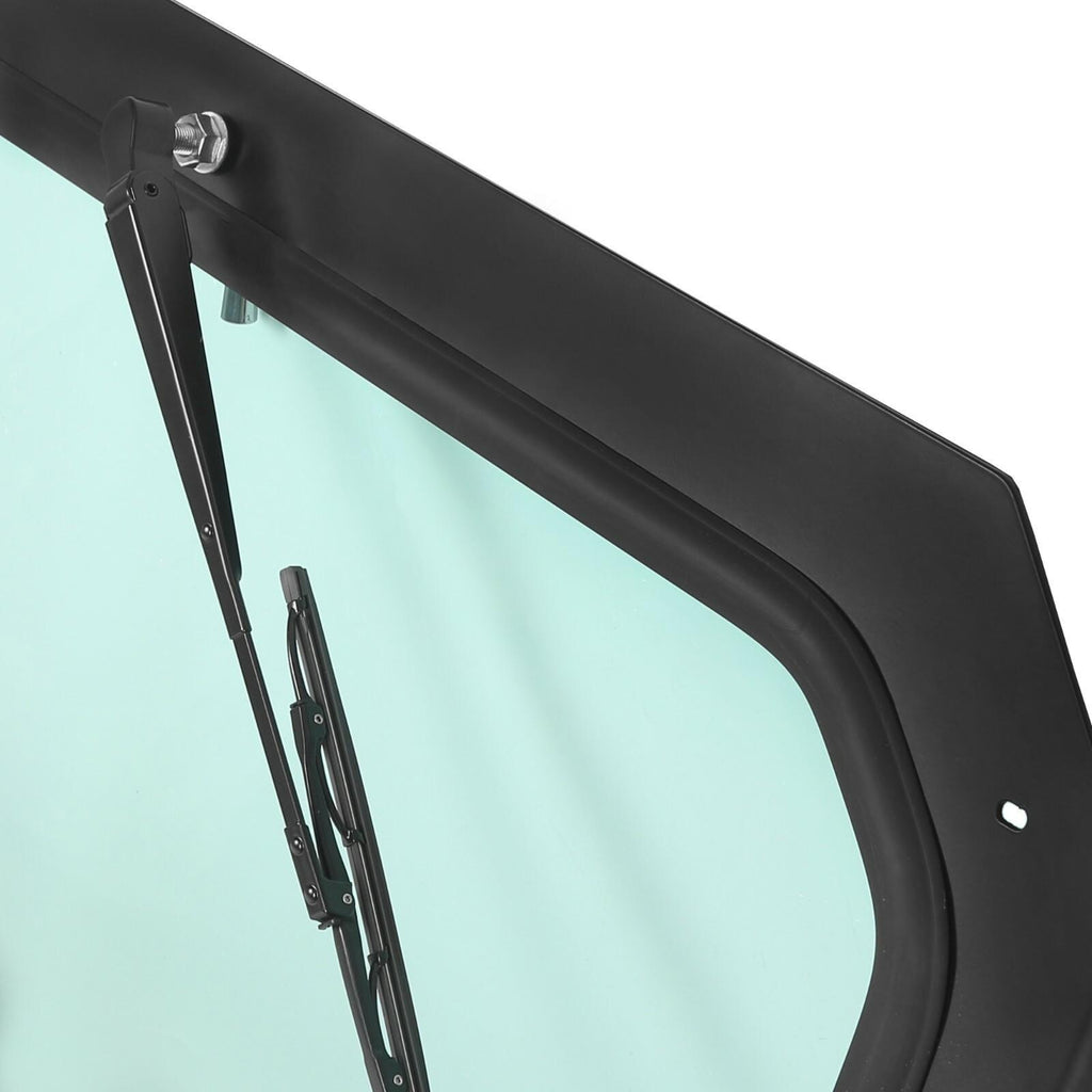 Full Glass Windshield W/ Wiper For Polaris RZR 900 Trail S 1000, XP - UV protect