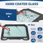 Full Glass Windshield W/ Wiper For Polaris RZR 900 Trail S 1000, XP - UV protect