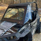 Full Glass Windshield W/ Wiper For Polaris RZR 900 Trail S 1000, XP - UV protect