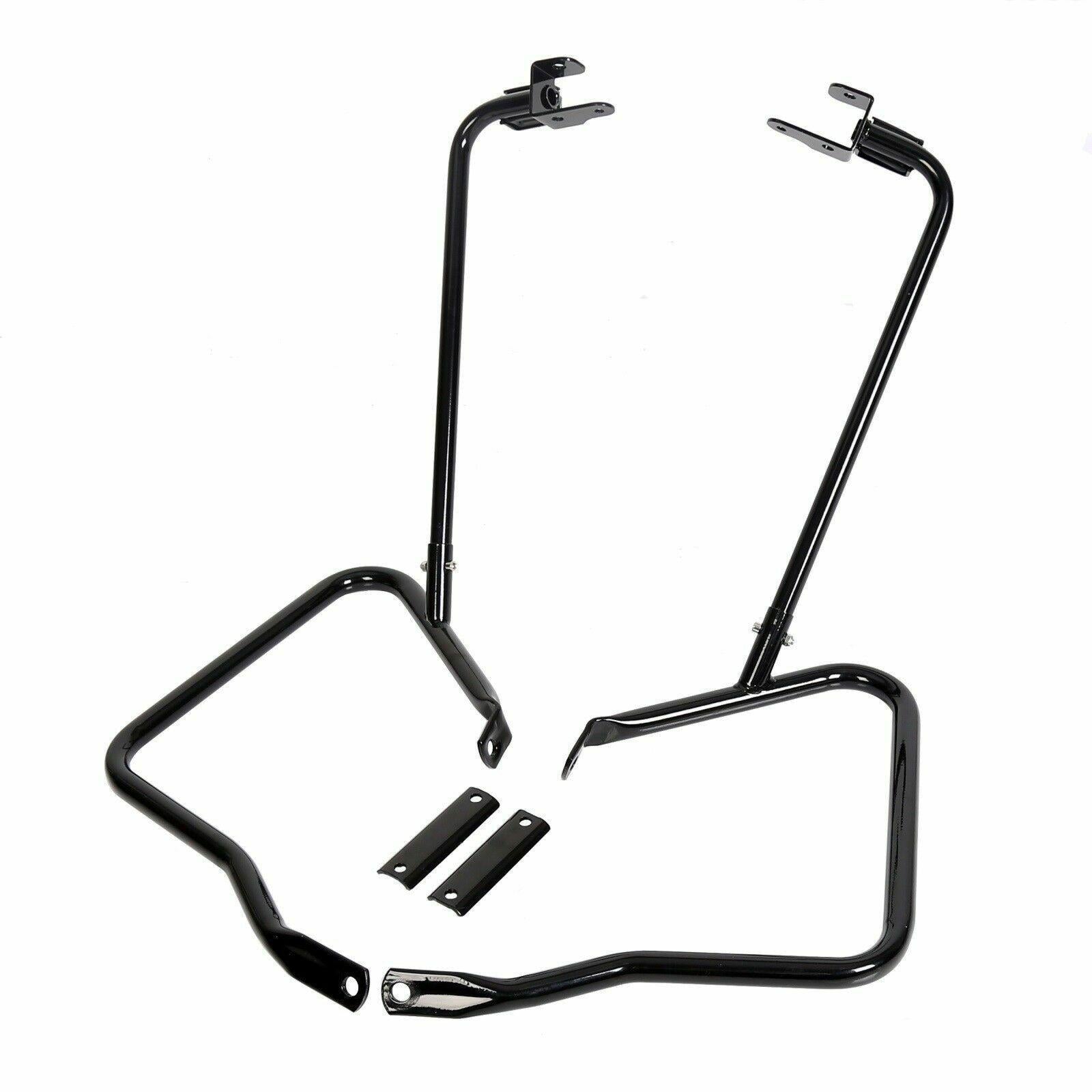 Saddlebag Bags Bracket Guard Crash Bars For Harley Touring Street Glide FLHX 14+
