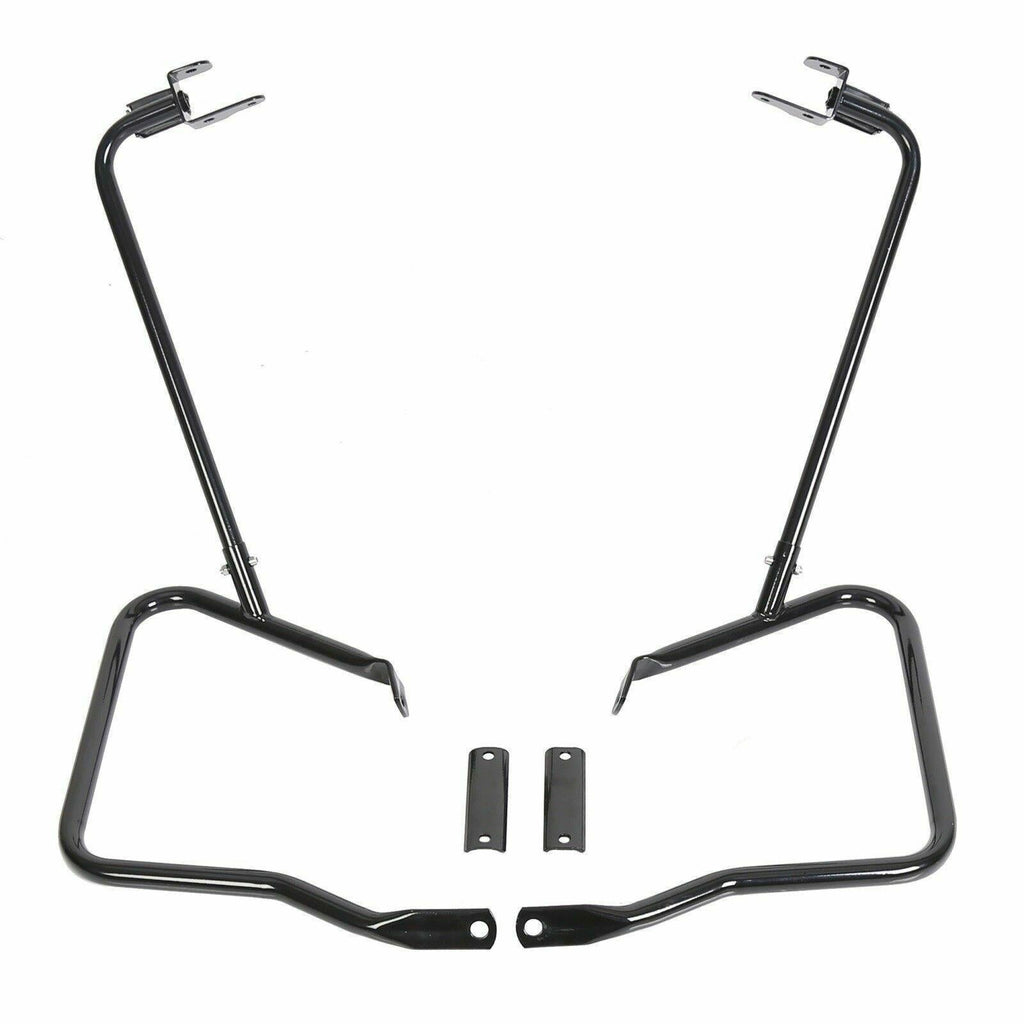 Saddlebag Bags Bracket Guard Crash Bars For Harley Touring Street Glide FLHX 14+