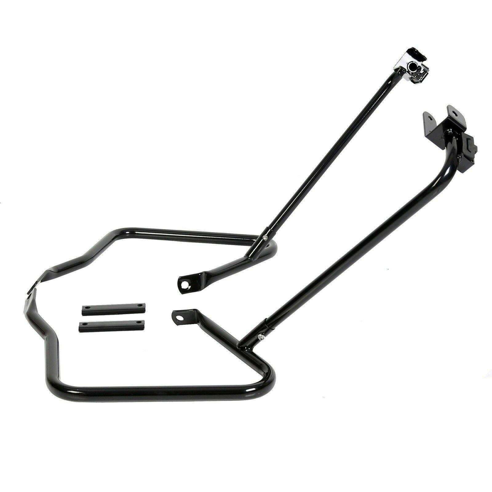 Saddlebag Bags Bracket Guard Crash Bars For Harley Touring Street Glide FLHX 14+