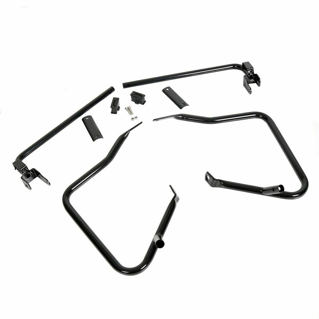 Saddlebag Bags Bracket Guard Crash Bars For Harley Touring Street Glide FLHX 14+