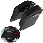 5" Stretched Extended Hard Saddlebag Bags For Harley Touring Road Glide 2014-24
