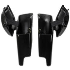 5" Stretched Extended Hard Saddlebag Bags For Harley Touring Road Glide 2014-24