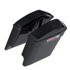 5" Stretched Extended Hard Saddlebag Bags For Harley Touring Road Glide 2014-24