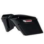5" Stretched Extended Hard Saddlebag Bags For Harley Touring Road Glide 2014-24