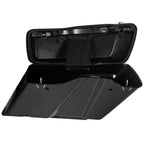 5" Stretched Extended Hard Saddlebag Bags For Harley Touring Road Glide 2014-24