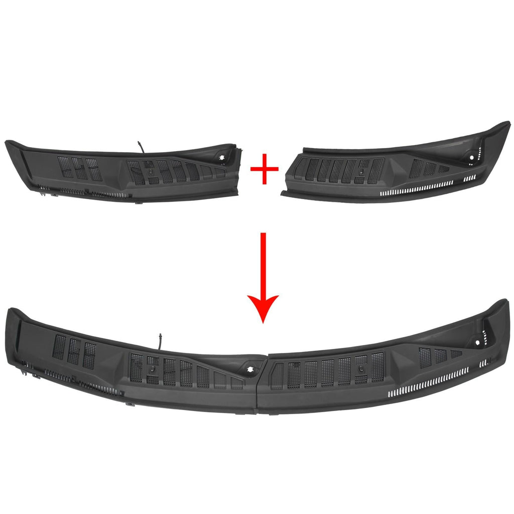 For 2015-2020 2016 Ford F150 Windshield Wiper Cowl Cover Grille Insert Panel