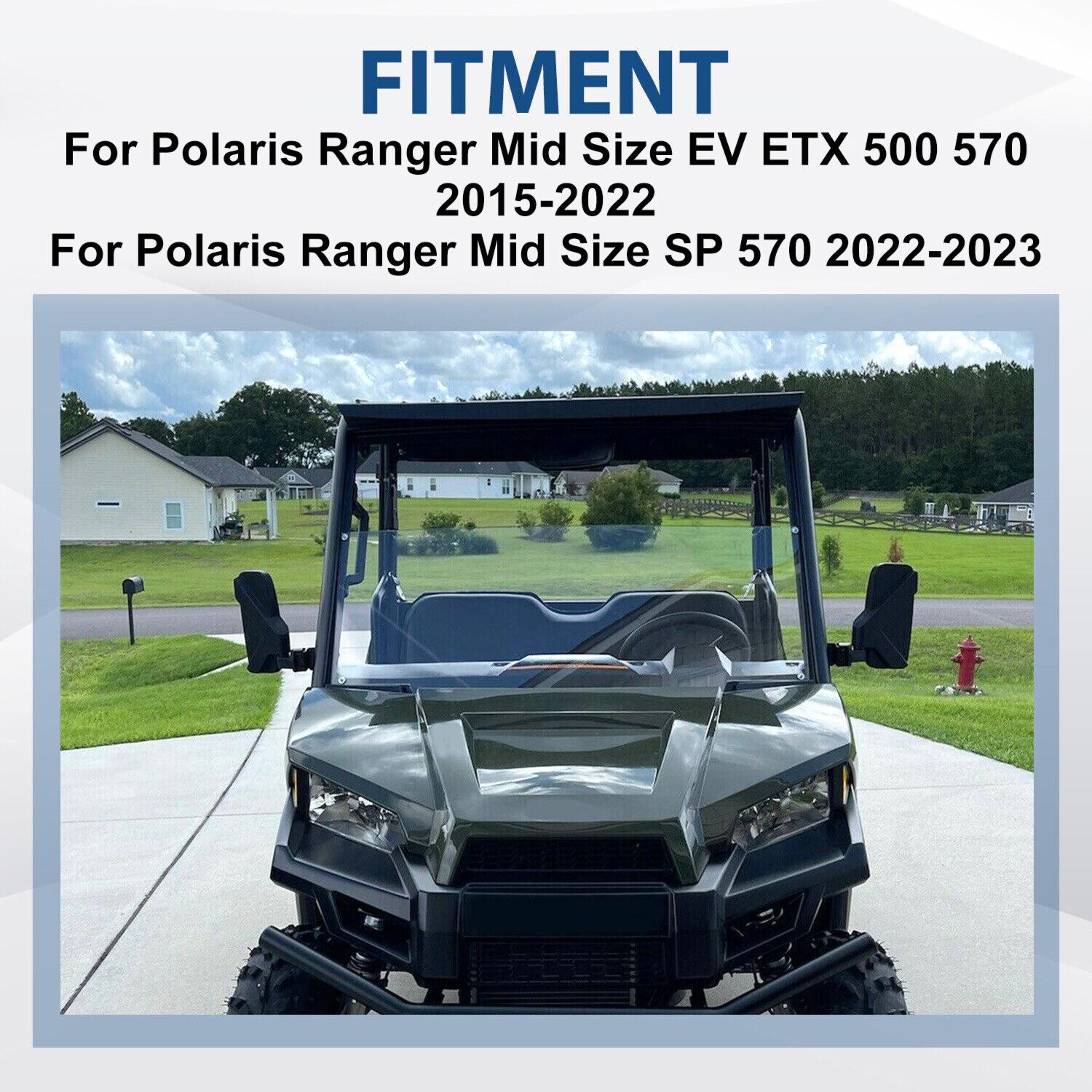 Hard Top Roof For Polaris Ranger Mid Size EV ETX 500 570 15-22 Pro-Fit Roll Cage