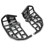 Nerf Bars Heel Guard Pro Peg Pair Black For Honda TRX 450R 450ER Sportrax 450