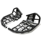 Nerf Bars Heel Guard Pro Peg Pair Black For Honda TRX 450R 450ER Sportrax 450