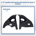 For 73-87 Chevy GMC pickup Truck blazer suburban speaker Kick Panels