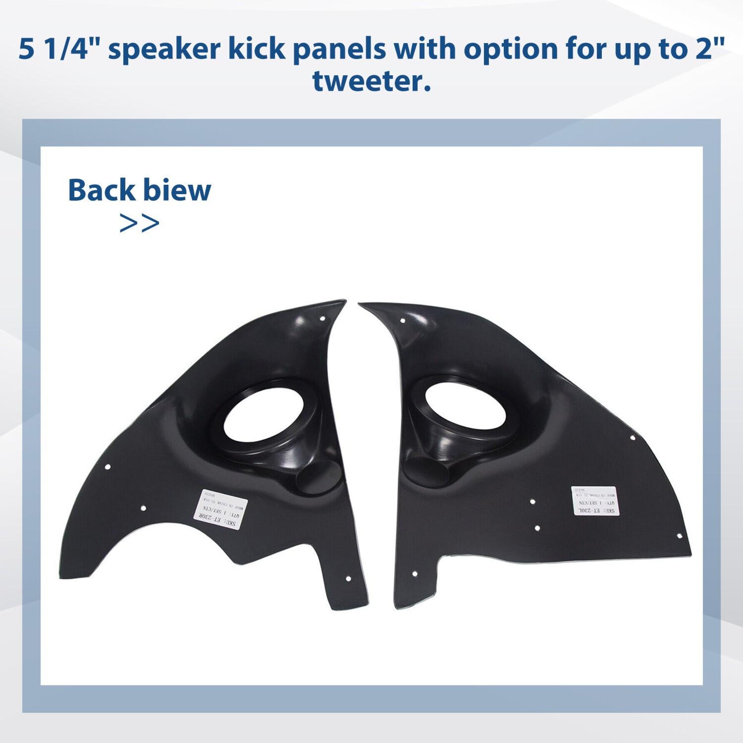 For 73-87 Chevy GMC pickup Truck blazer suburban speaker Kick Panels