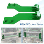 Tractor Loader Quick Tach Weld On Mounting Brackets For John Deere Steel Pair