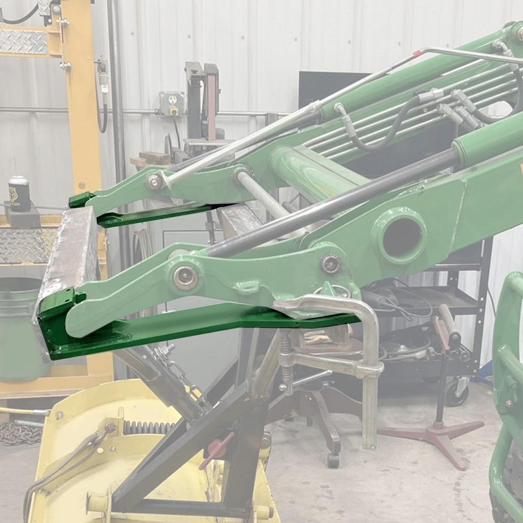 Tractor Loader Quick Tach Weld On Mounting Brackets For John Deere Steel Pair