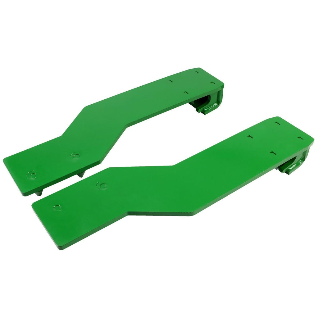 Tractor Loader Quick Tach Weld On Mounting Brackets For John Deere Steel Pair