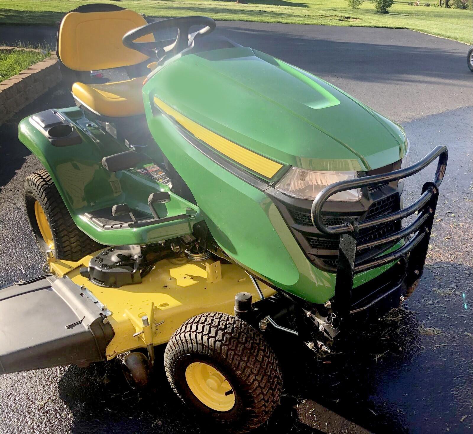 For John Deere X300 X500 Front Bumper Brush Guard Kit Lawn Tractors