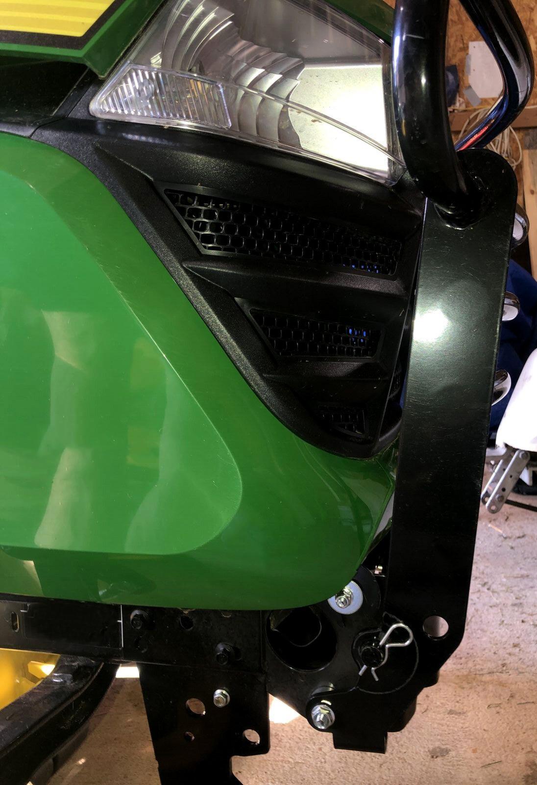 For John Deere X300 X500 Front Bumper Brush Guard Kit Lawn Tractors
