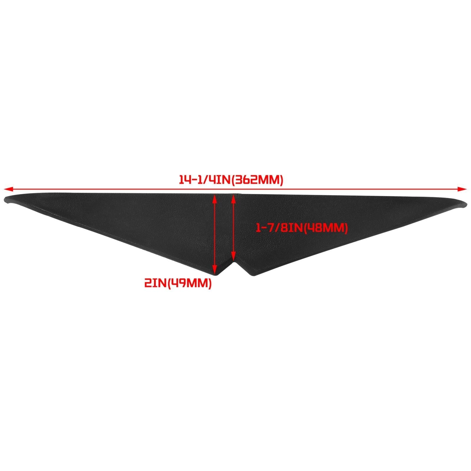 Headlight Mean Mug Bezel Eyebrow Eyelid Trim For Harley Road Glide FLTRU 2015-UP