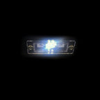 Rear Roll Pan For 1973-1987 73 Chevy C10 C20 Fleetside W/License Plate LED Light