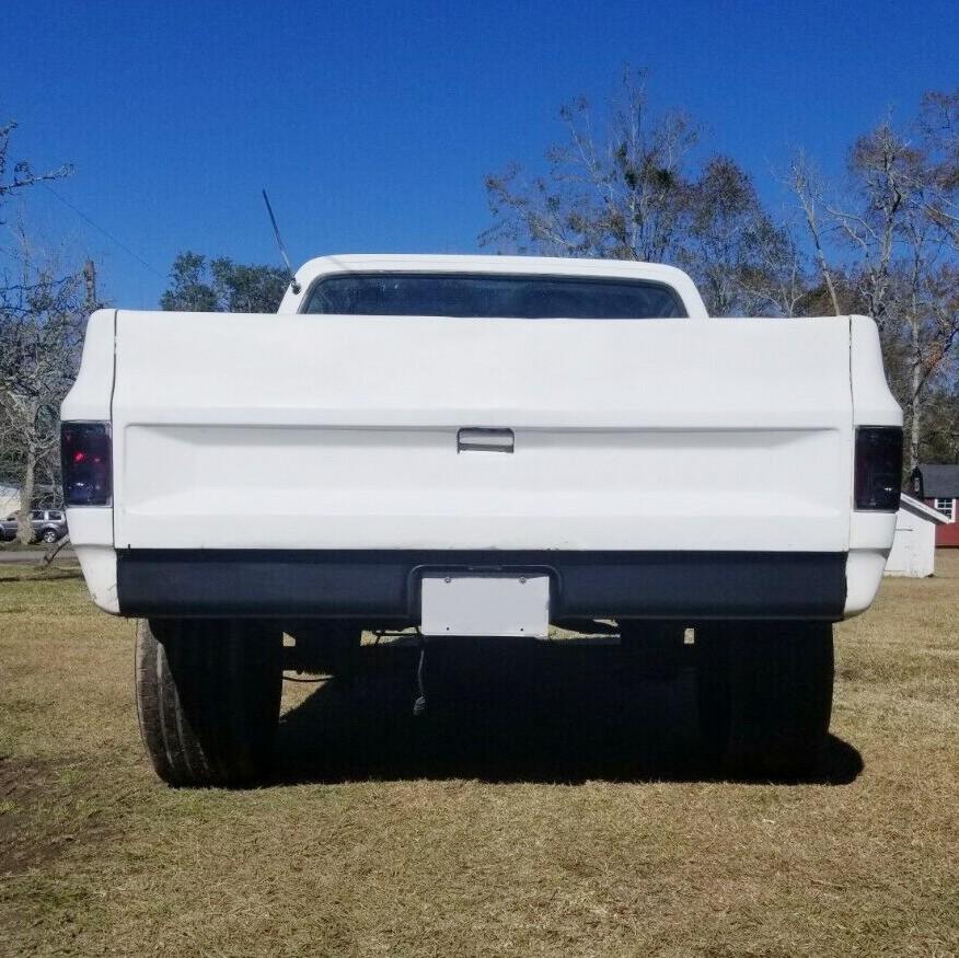Rear Roll Pan For 1973-1987 73 Chevy C10 C20 Fleetside W/License Plate LED Light