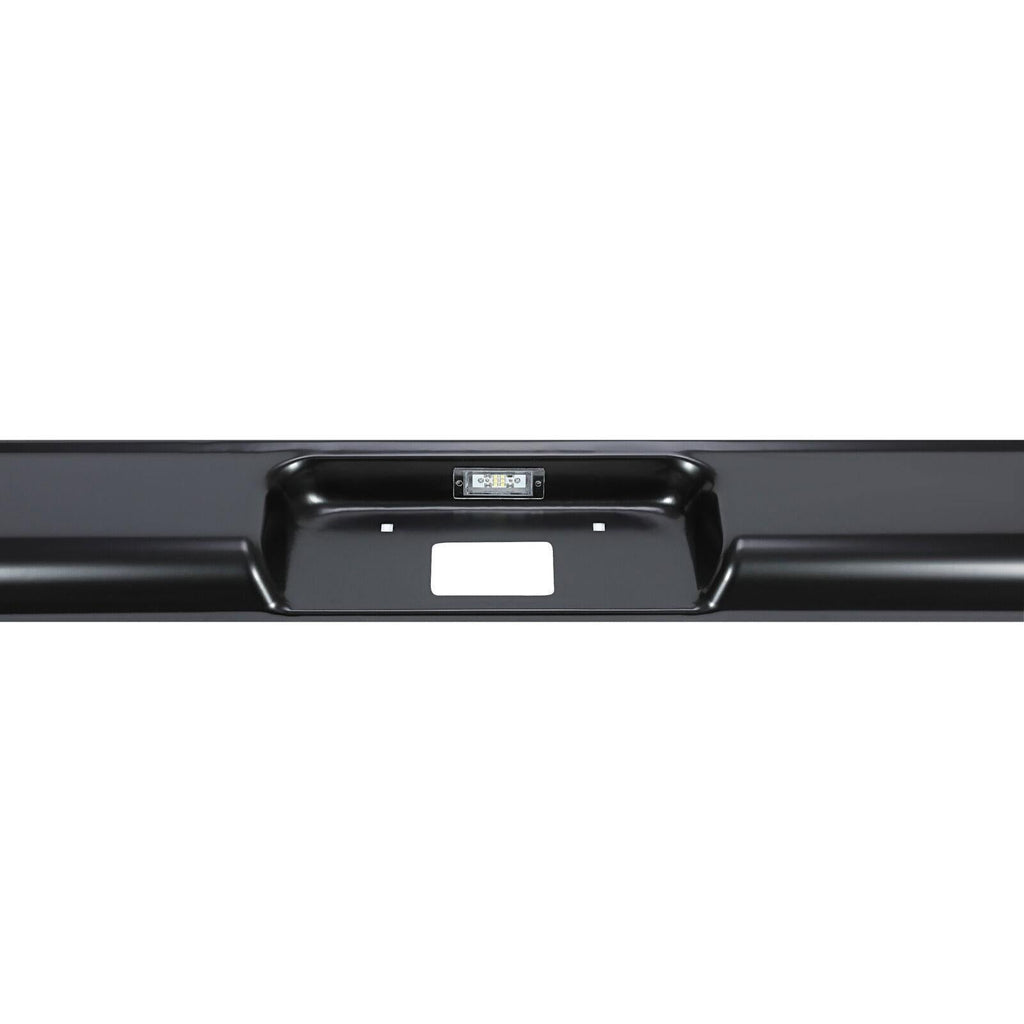 Rear Roll Pan For 1973-1987 73 Chevy C10 C20 Fleetside W/License Plate LED Light
