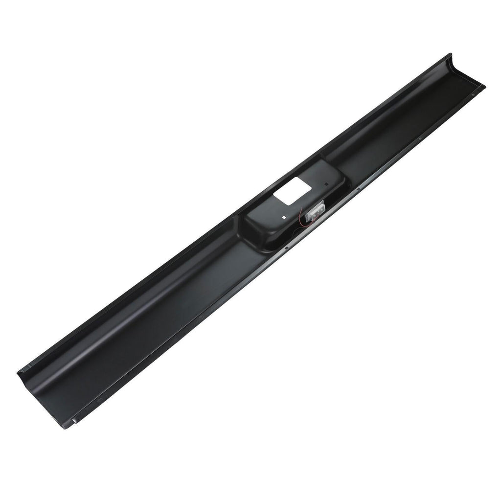 Rear Roll Pan For 1973-1987 73 Chevy C10 C20 Fleetside W/License Plate LED Light
