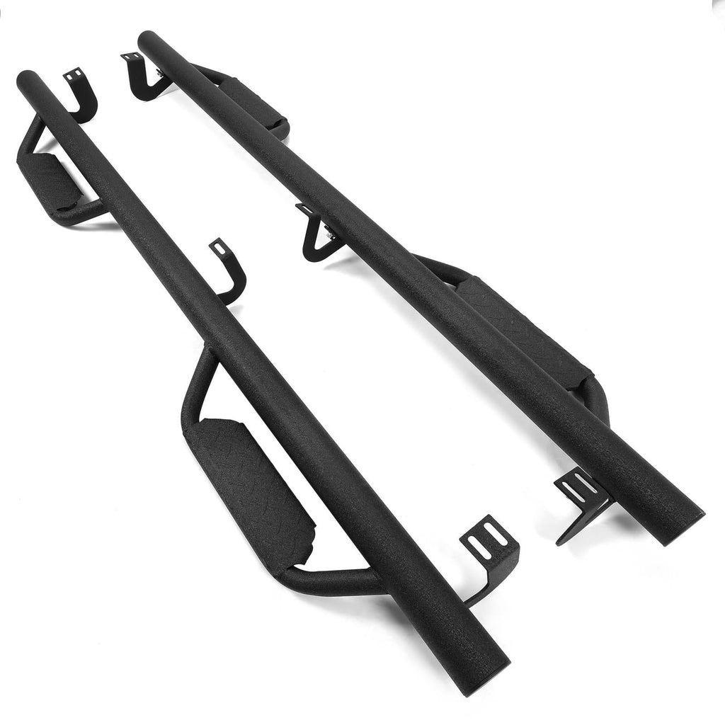 Fit Toyota Tacoma 2005-2023 Crew Double Cab 3" Running Board Side Step Hoop bar