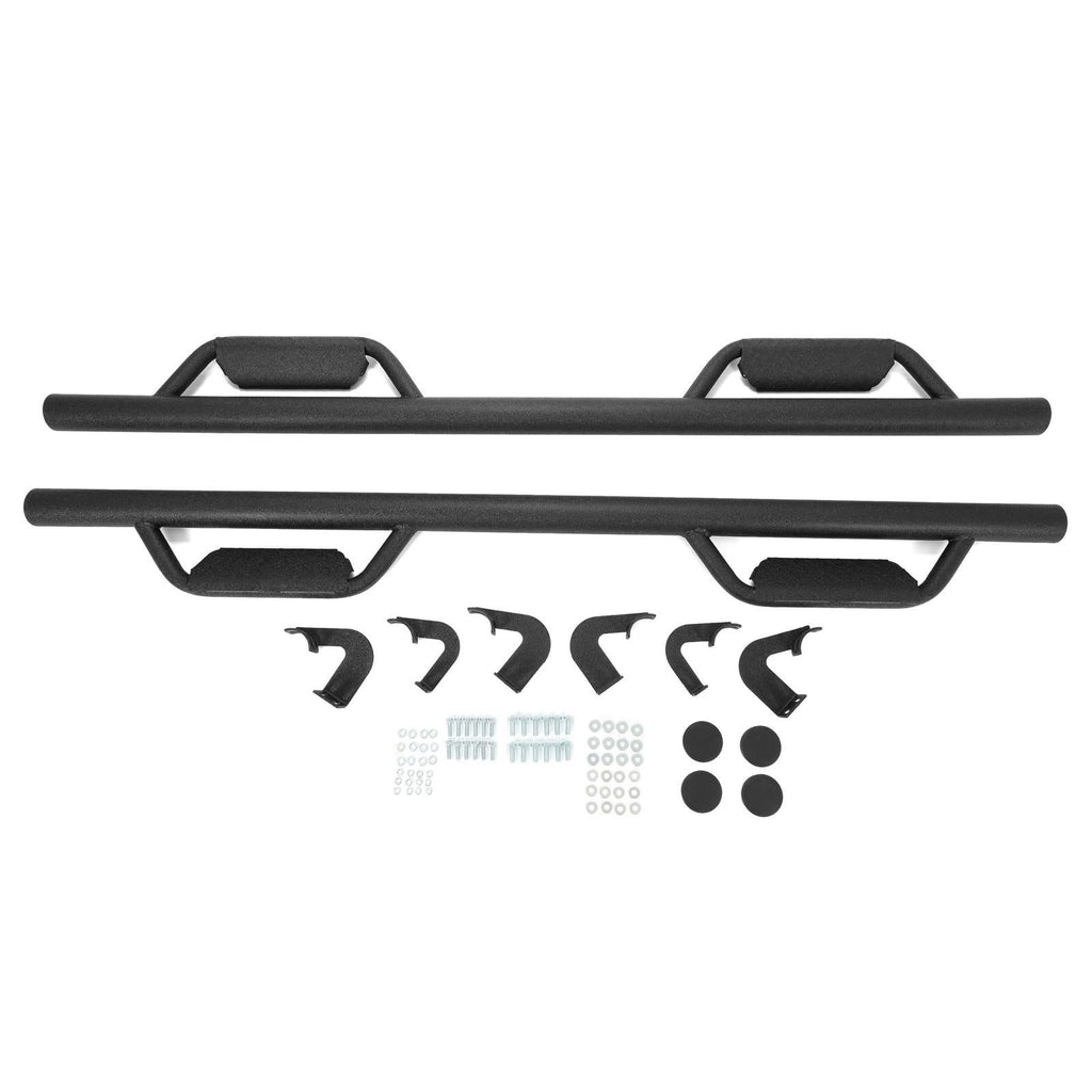 Fit Toyota Tacoma 2005-2023 Crew Double Cab 3" Running Board Side Step Hoop bar