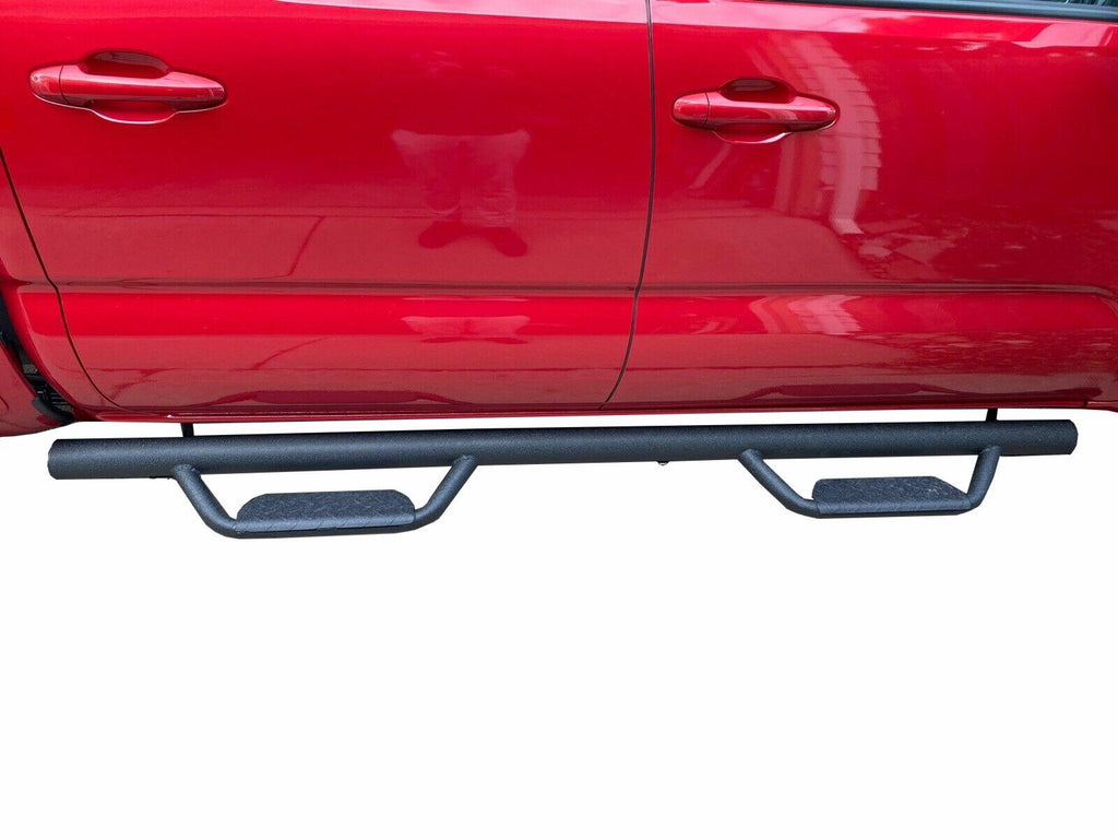 Fit Toyota Tacoma 2005-2023 Crew Double Cab 3" Running Board Side Step Hoop bar