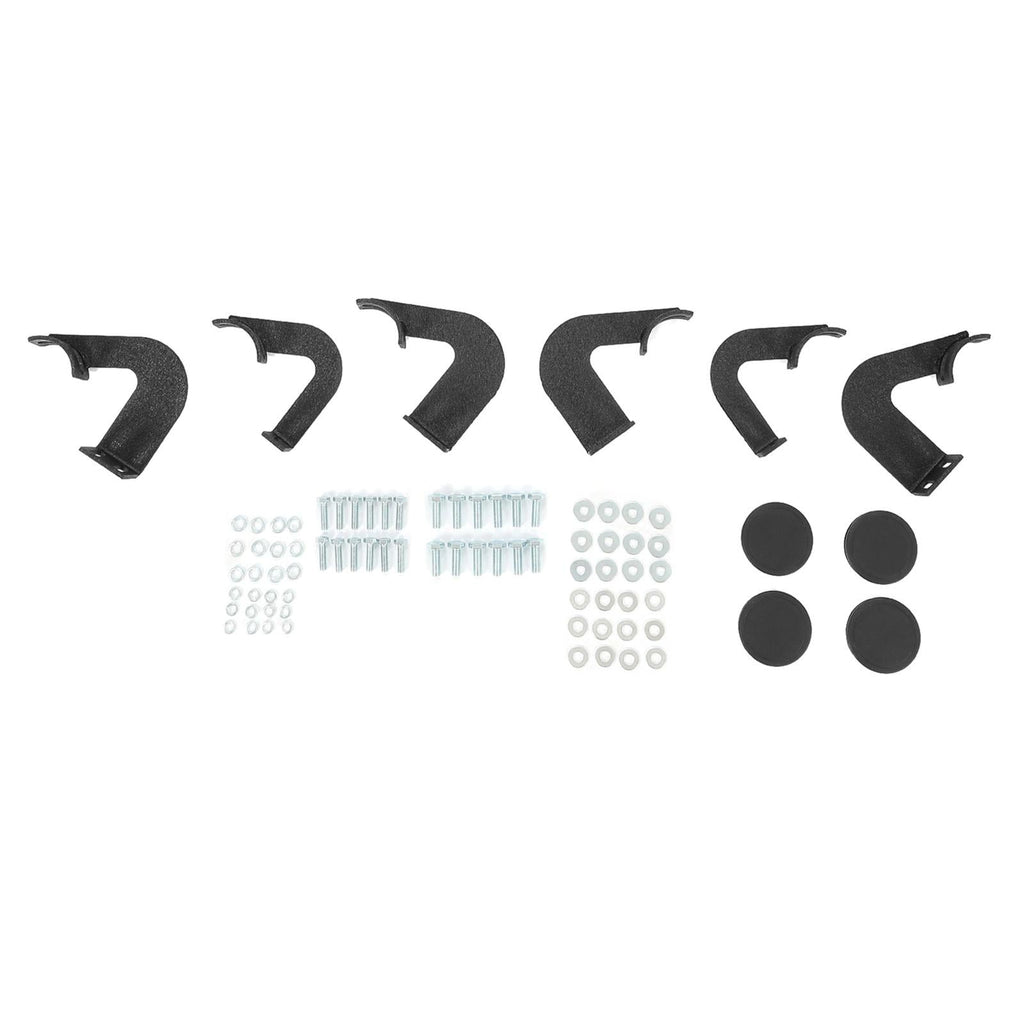 Fit Toyota Tacoma 2005-2023 Crew Double Cab 3" Running Board Side Step Hoop bar