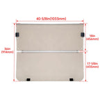 For Yamaha G14 G16 G19 1995-2003 Tinted Windshield Windscreen Golf Cart Part