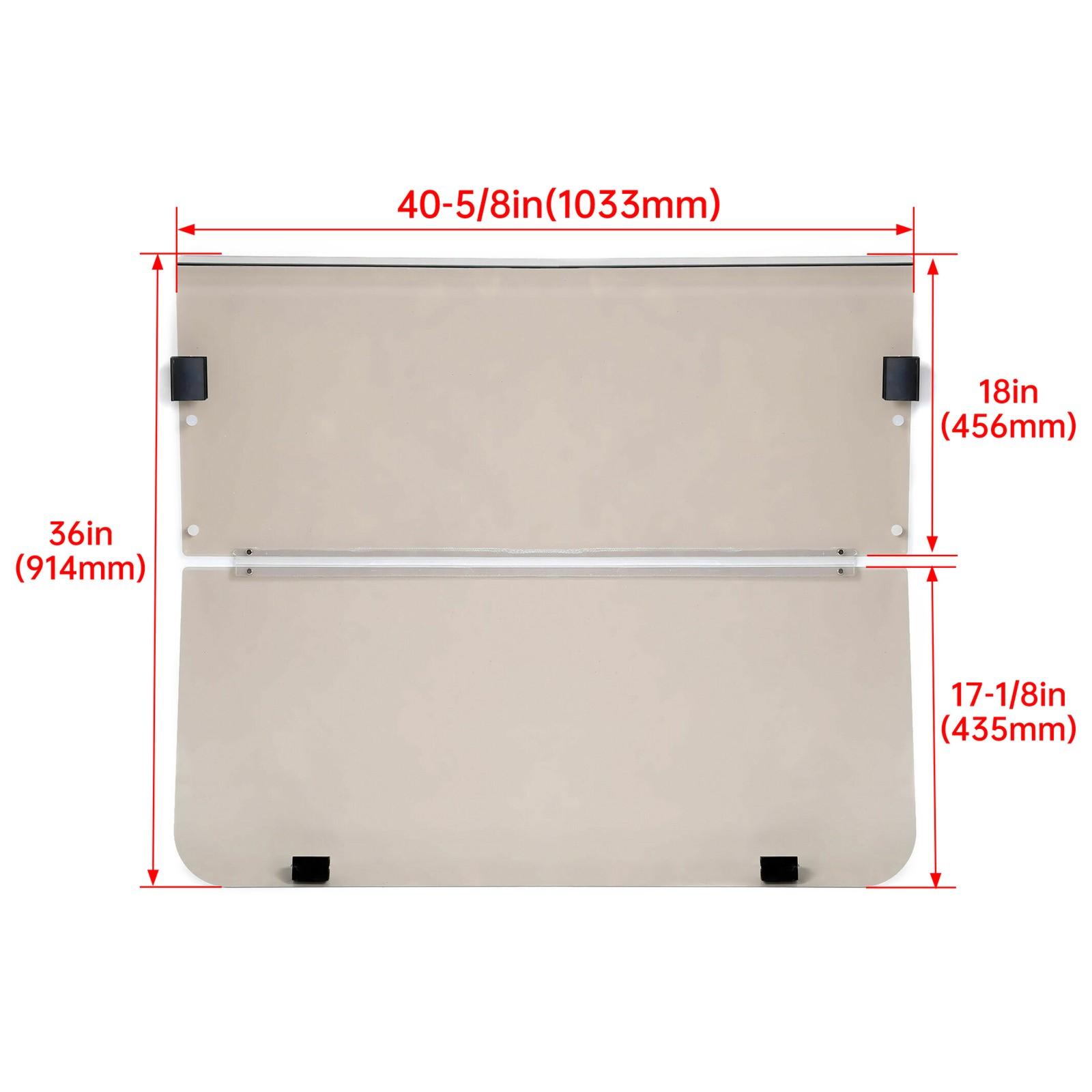For Yamaha G14 G16 G19 1995-2003 Tinted Windshield Windscreen Golf Cart Part