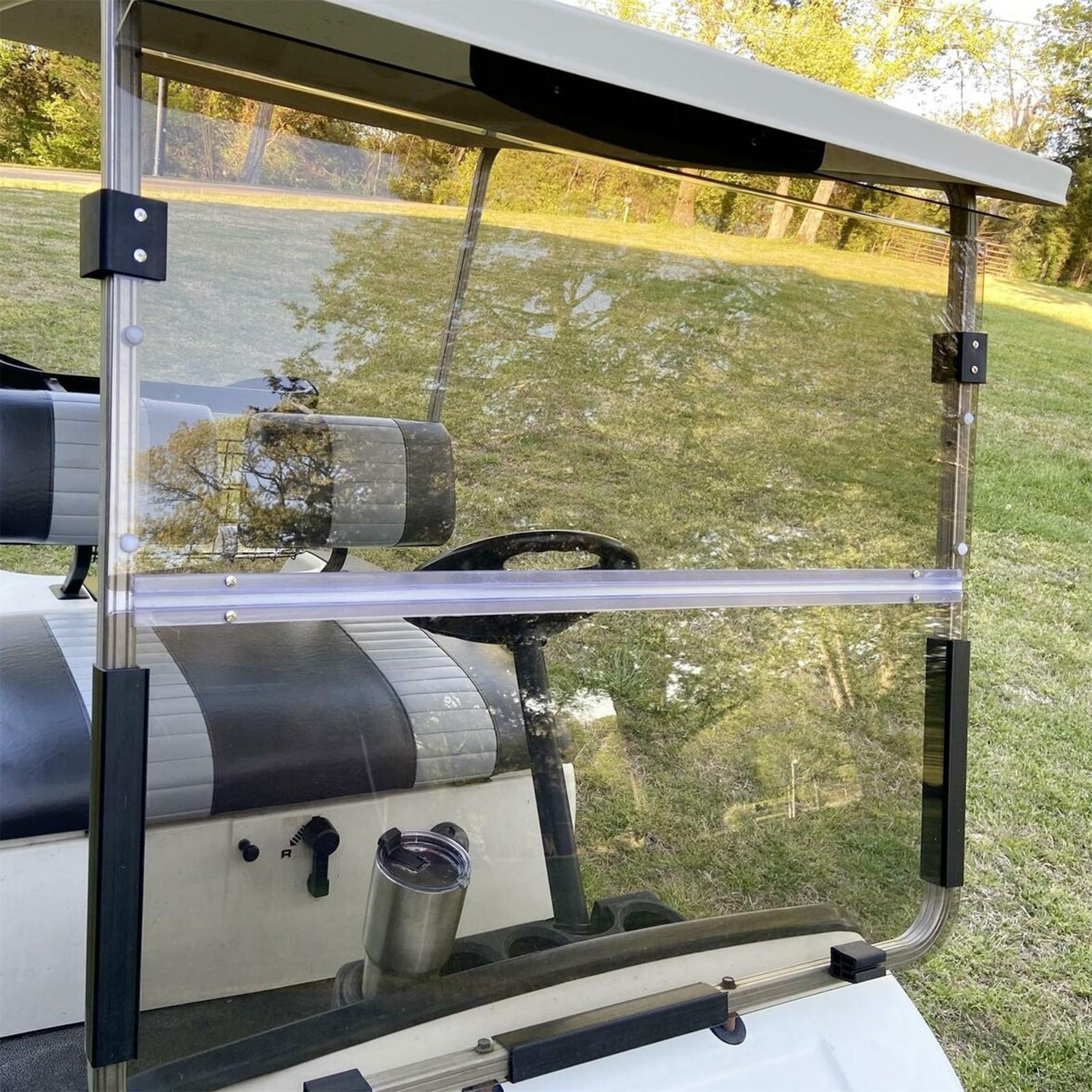 For Yamaha G14 G16 G19 1995-2003 Tinted Windshield Windscreen Golf Cart Part