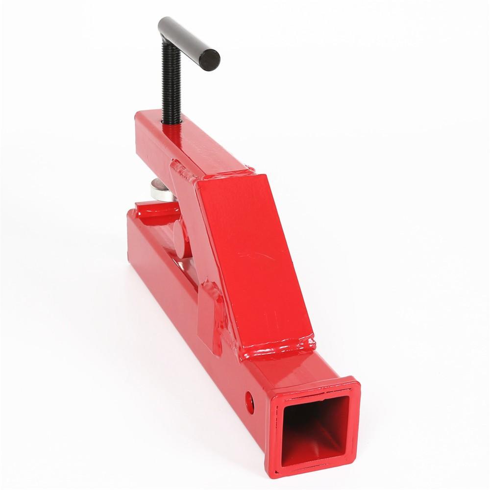 2" Mount Receiver Trailer Hitch Clamp On Bucket Bobcat Deere Tractor Skid Steer