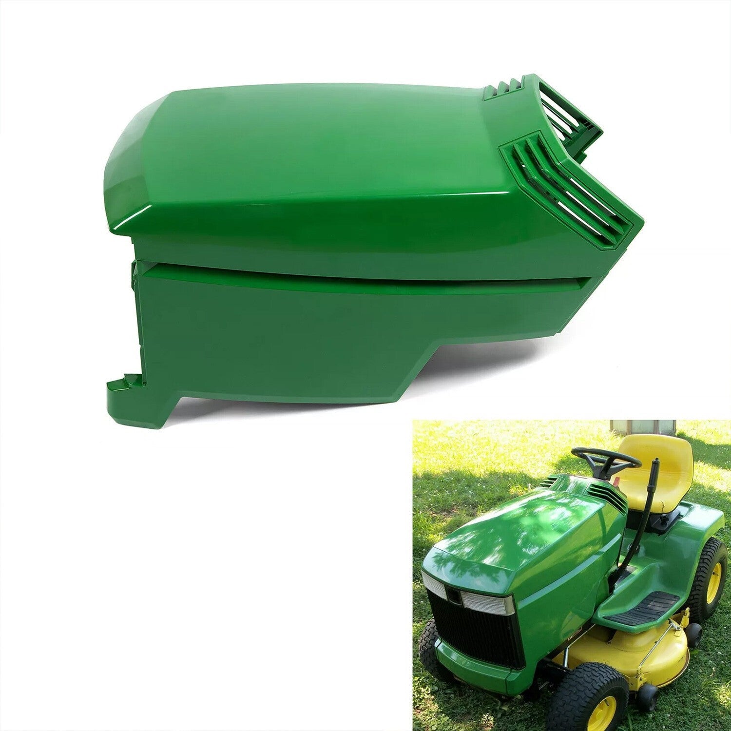 Upper Lower Hood Kit For John Deere LX178 LX188 Replace for #AM132526 #AM117724