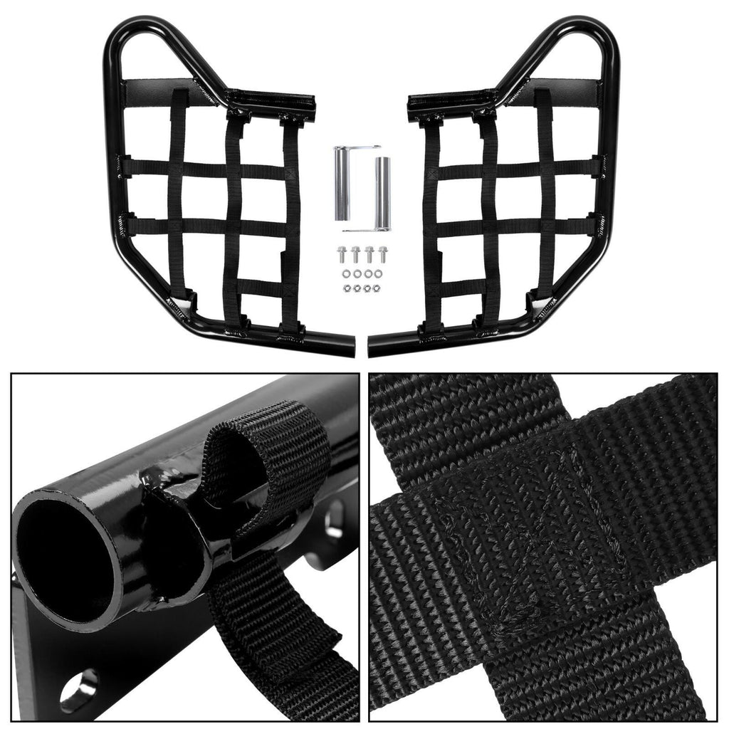 Nerf Bars Foot Guard Pegs For Yamaha Raptor 700 YFM 700 YFM700 Black